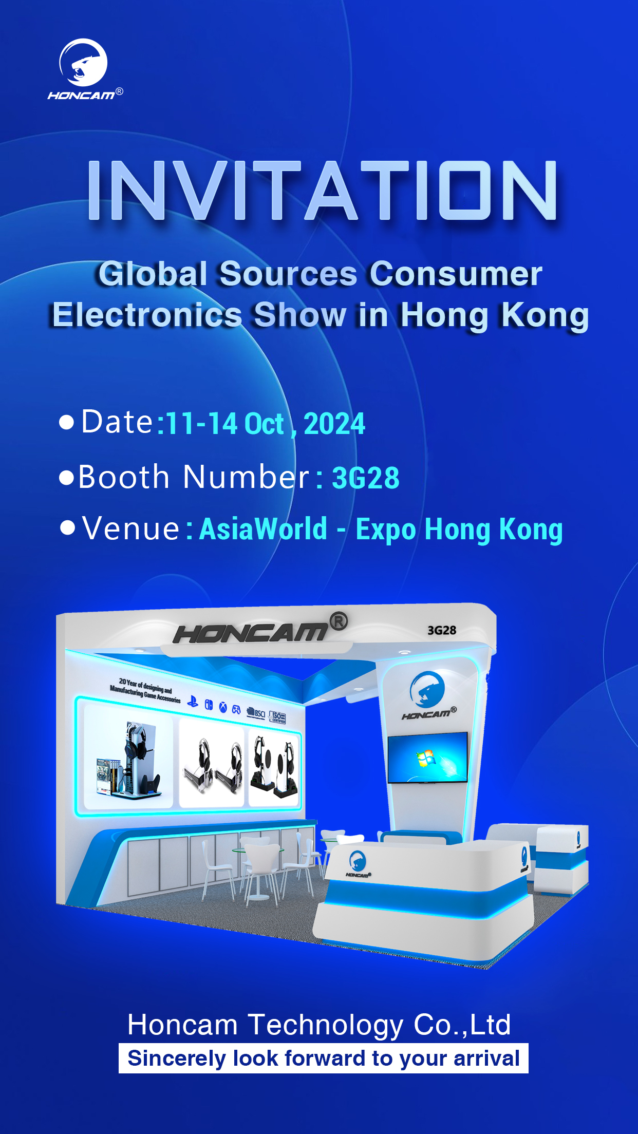 Invitation to Global Sources Consumer Electronics Show 2024 in Hong Kong